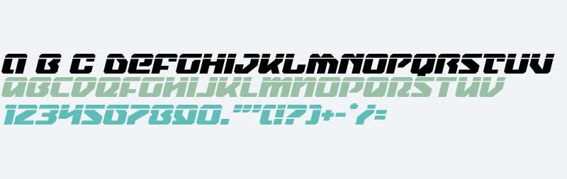 Legacy Cyborg 2 Laser Italic