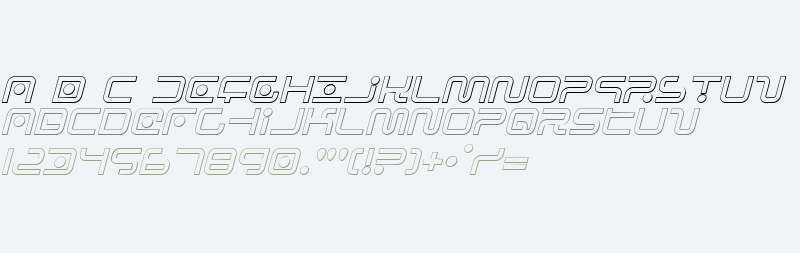 Sagan Outline Italic