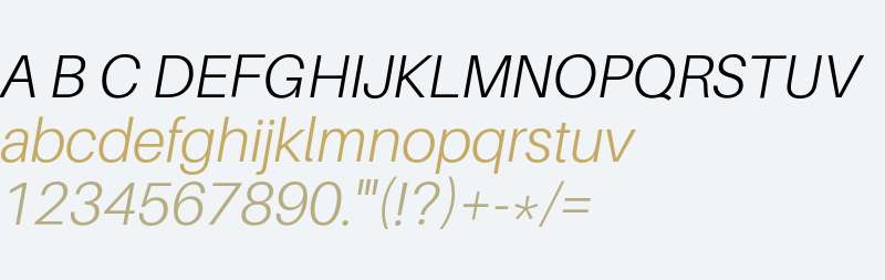 Aileron Light Italic