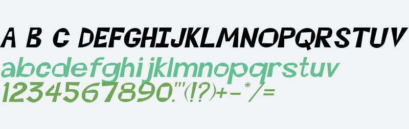 Kwirky Bold Italic