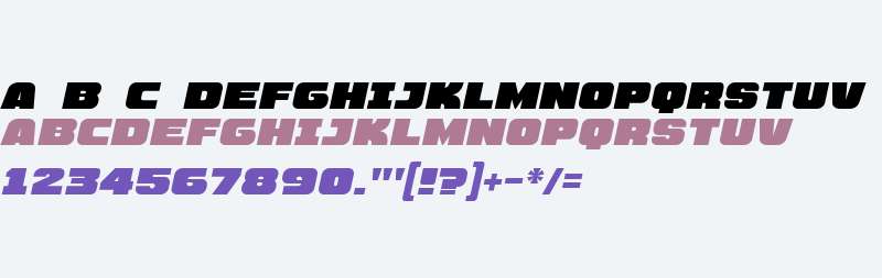 Hunk W01 Italic