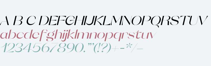 Orelo SemiWide Medium Italic