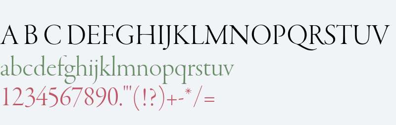 Garamond Prmr W01 Lt Dspl