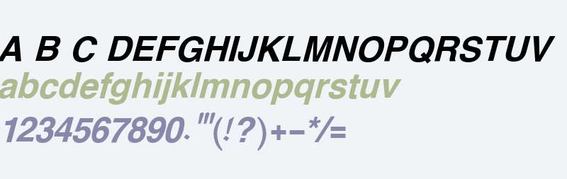 XB Shafigh Bold Italic