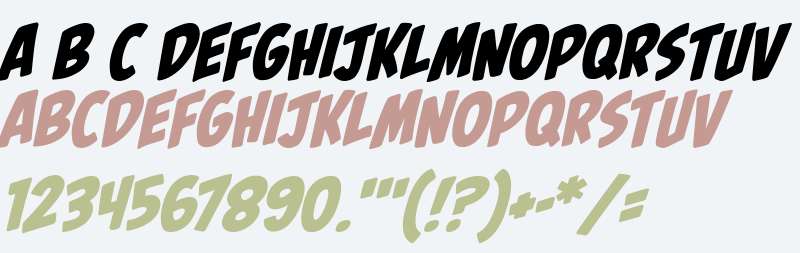 Palooka BB Italic