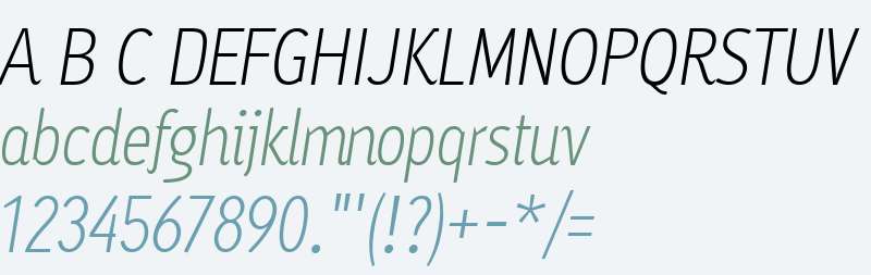 Ayumi Light Italic