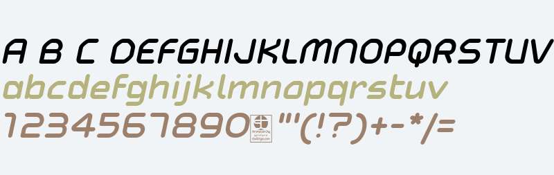 Typo Angular Rounded Demo Bold Italic