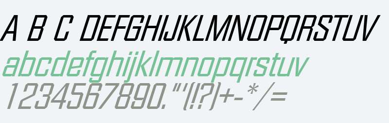 Facet-Xitalic Regular