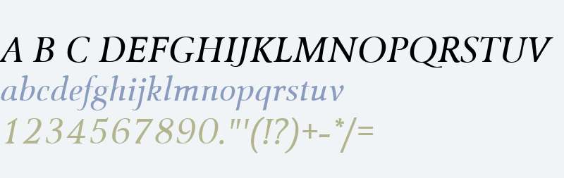Carre Noir W04 Medium Italic