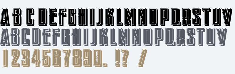 Chronica 3D Filled Regular