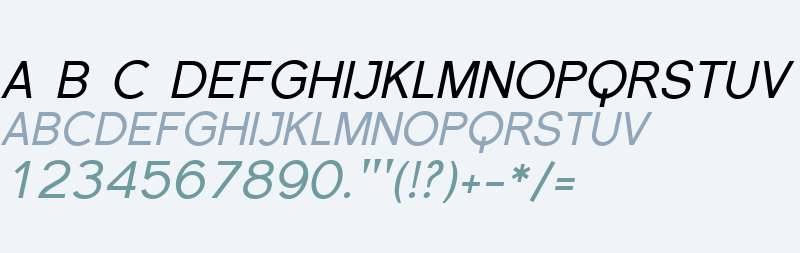 SF Florencesans SC Italic