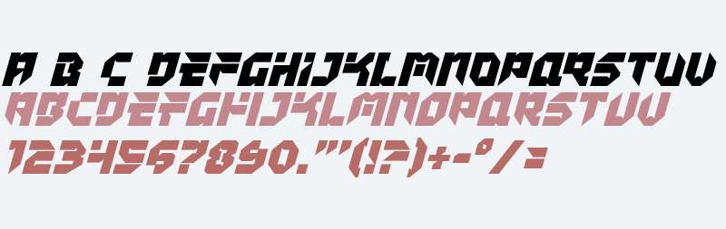 Tokyo Drifter Italic