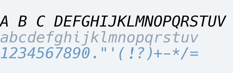 Hack Italic