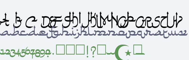 Faux W00 Arabic Fonts Free Download - OnlineWebFonts.COM