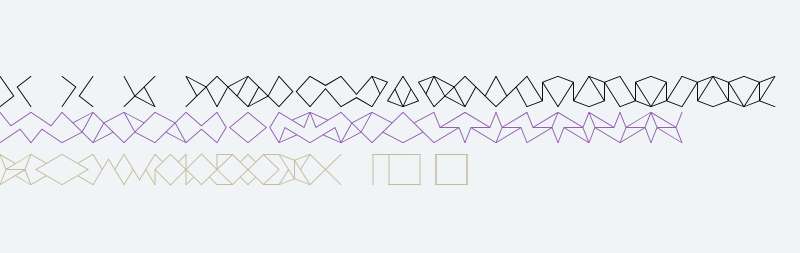 Crackly Lines 30 Regular Webfont