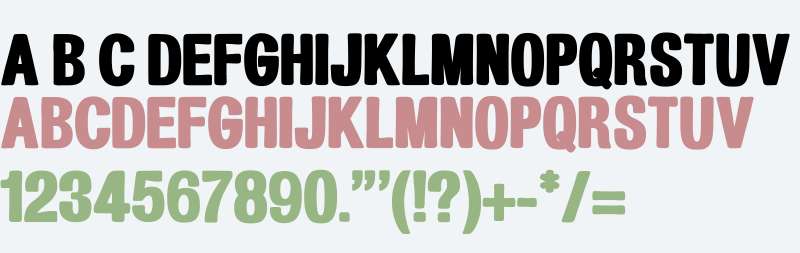 Billboard W00 Condensed Regular