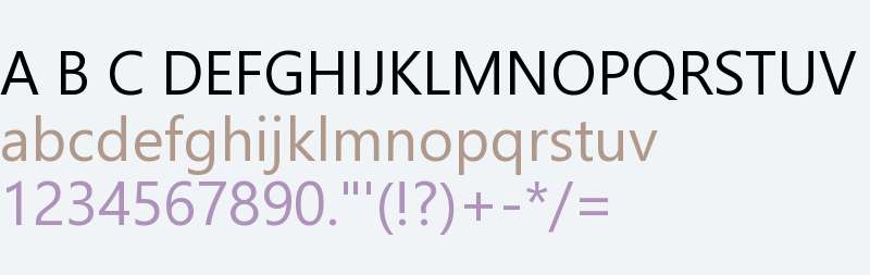 Segoe UI Unicode