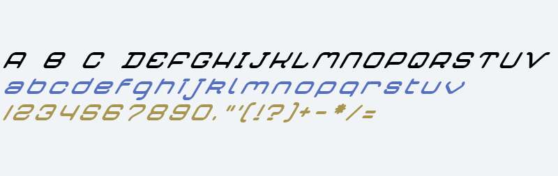 CREALAB W00 Bold Italic