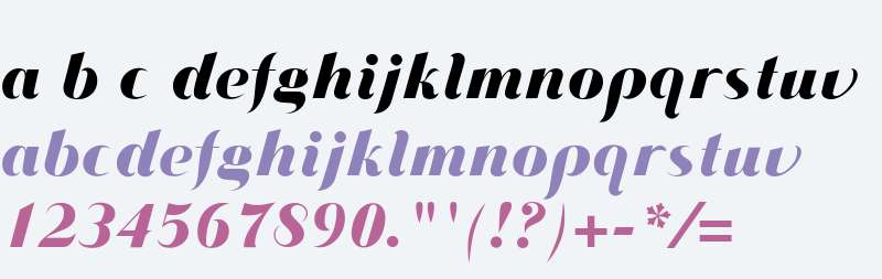 Karmaform Bold Italic