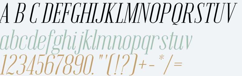 Emberly Light Italic