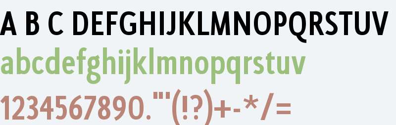 SeanSans CompressedExtrabold Regular