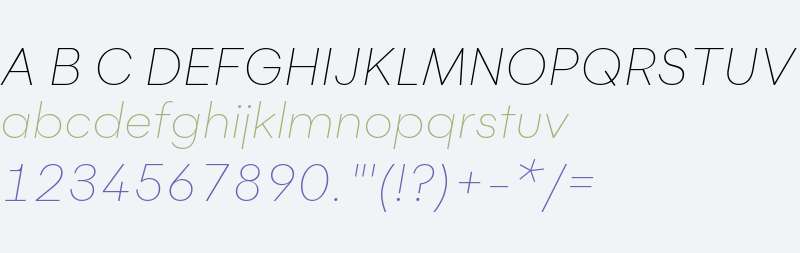 Flink-ExtraLightItalic