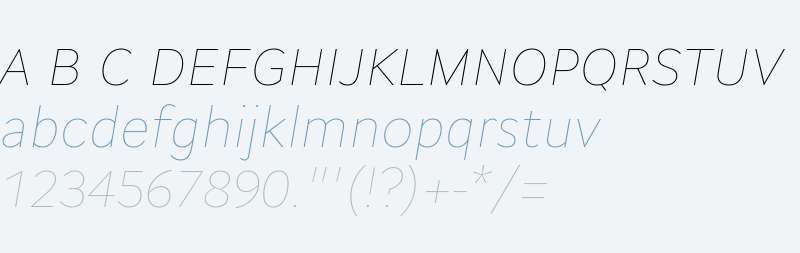 Cogito-UltralightItalic