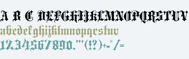 Blackletter ExtraBold V1