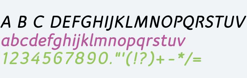 SpeakWeb W03 HeavyItalic