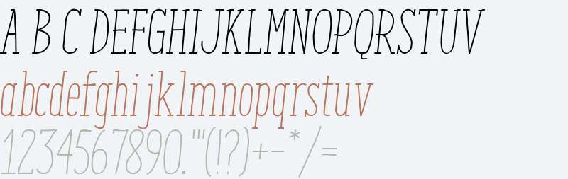 ENYO Slab Light Italic W01 LtIt