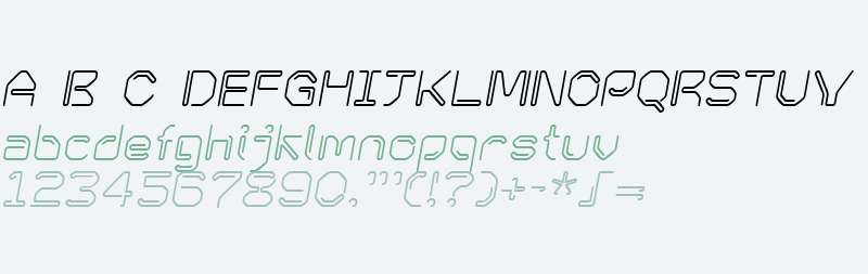 KneeonBold Italic W00 Regular