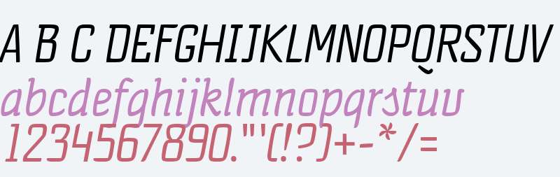 Quench LT W01 Italic