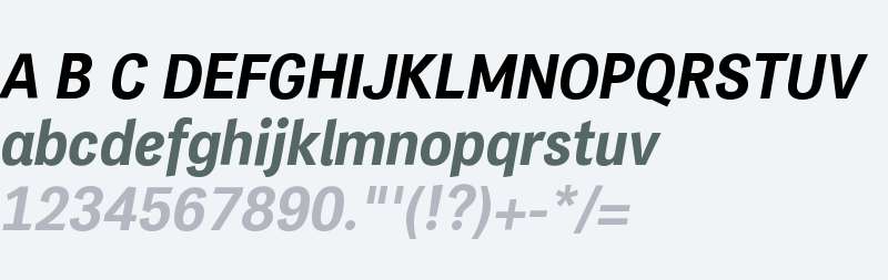 PF Das Grotesk W01 Bold Italic