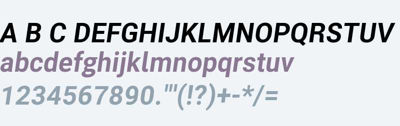 Robert Sans ExtraBold Italic