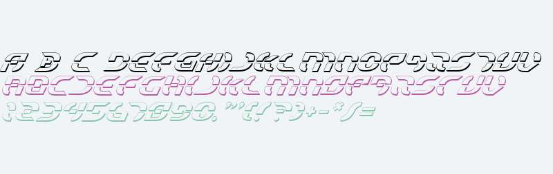 Starfighter Shadow Italic