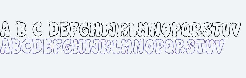 SEVENTIES GROOVY LINE