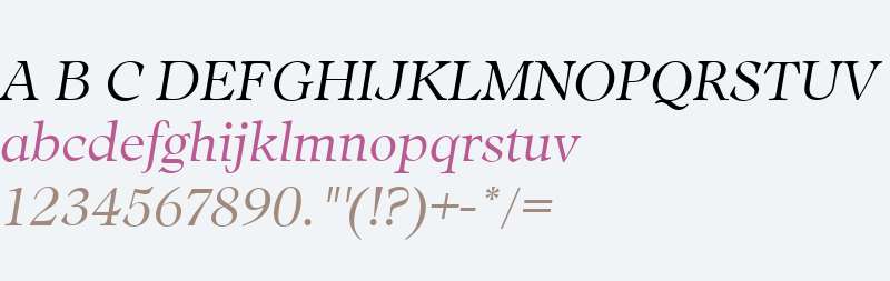 AdroitURWTLig Italic