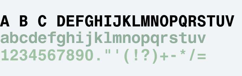 Helvetica Monospaced W06 Bold