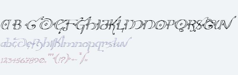 Holly Jingle Italic