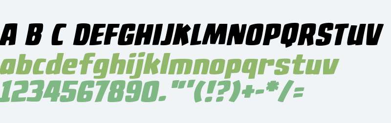 CCDynamicDuo W03 Heavy Italic