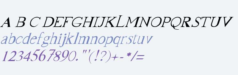 FrankTimes Italic