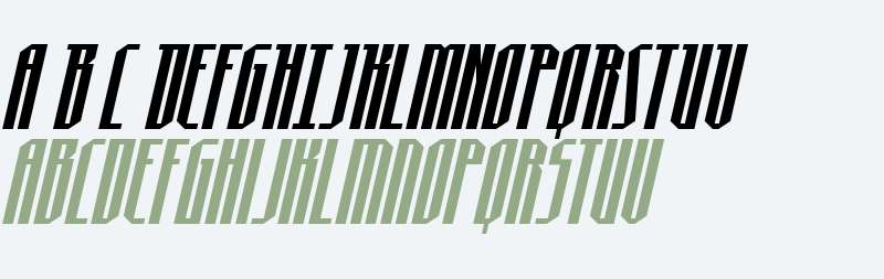 Hydronaut Condensed Italic