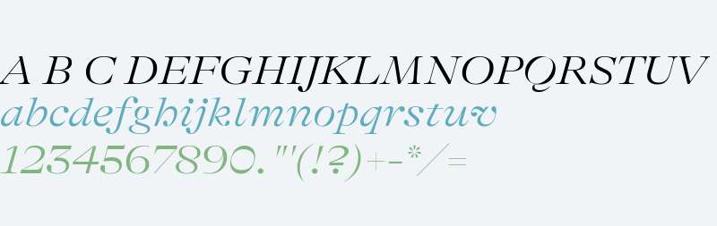 GT Alpina Fine Ext Light Italic