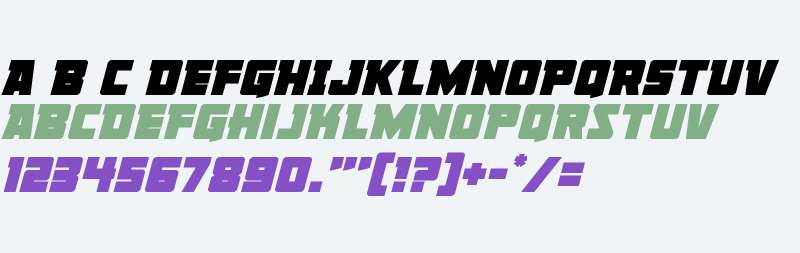 Liberty Legion Italic