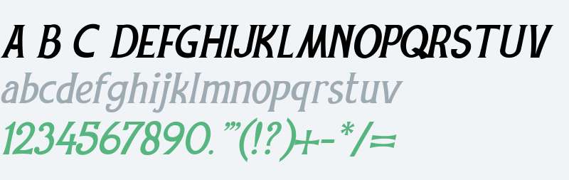 Rexmone DEMO Italic