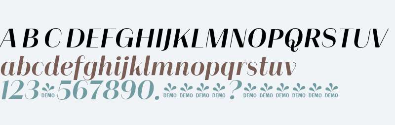 FSP DEMO - Alonzo Medium Italic