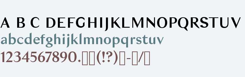 Bagnard Sans Regular Regular