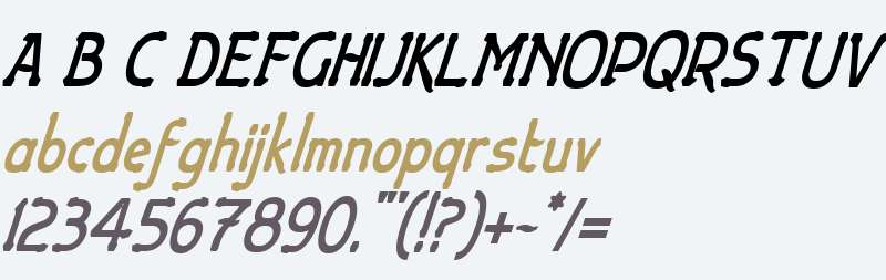 Gildersleeve W01 Bold Italic