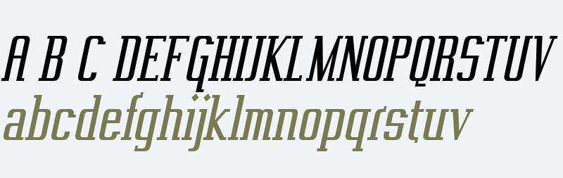 Vahika Italic V1