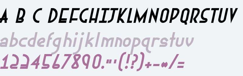 Ephemerian Bold Italic